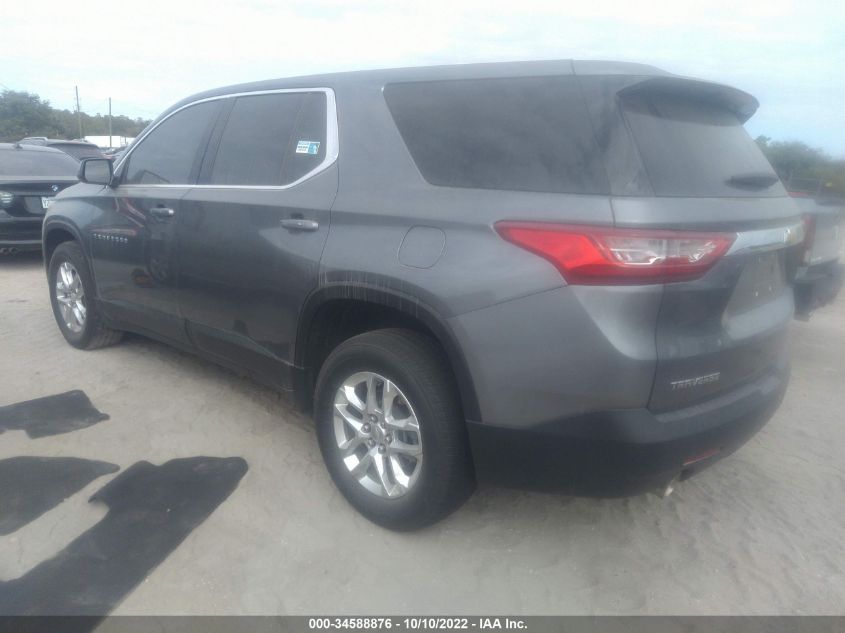 2021 CHEVROLET TRAVERSE LS VIN: 1GNERFKW2MJ196076