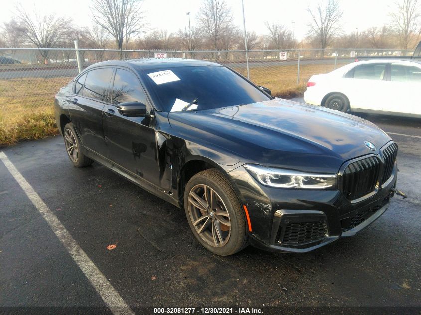 2021 BMW 7 SERIES 740I XDRIVE VIN: WBA7T4C0XMCG72077