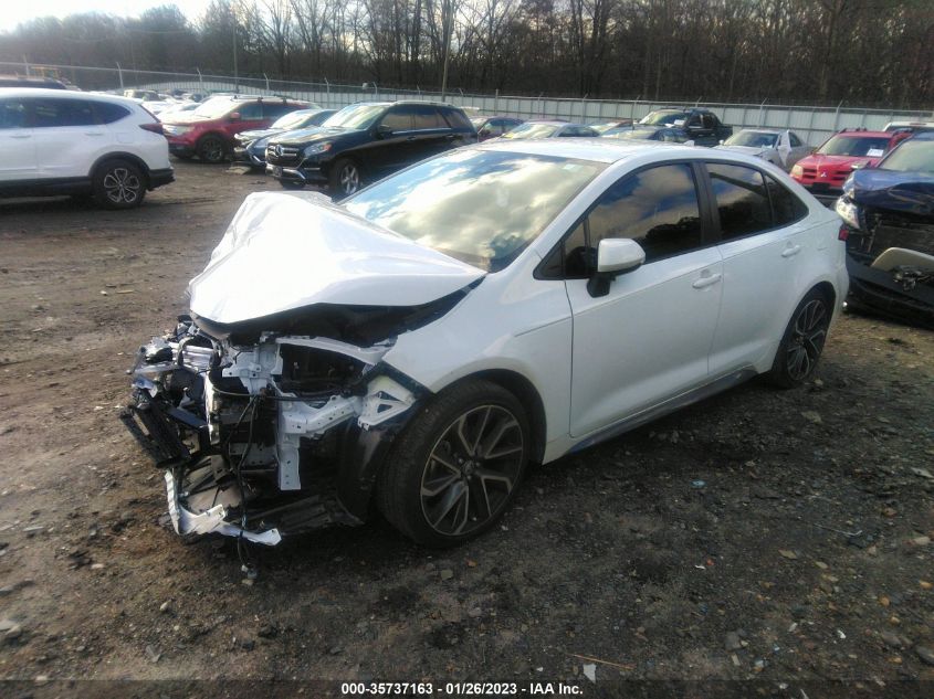 2022 TOYOTA COROLLA SE VIN: JTDS4MCE3N3502924