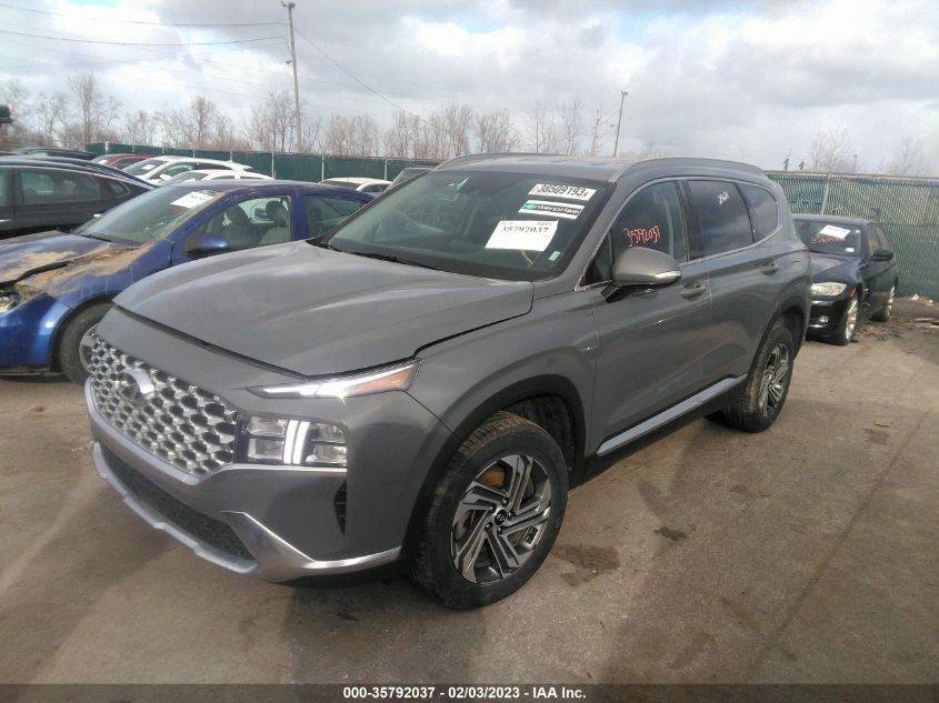 2021 HYUNDAI SANTA FE SEL VIN: 5NMS3DAJ3MH308218