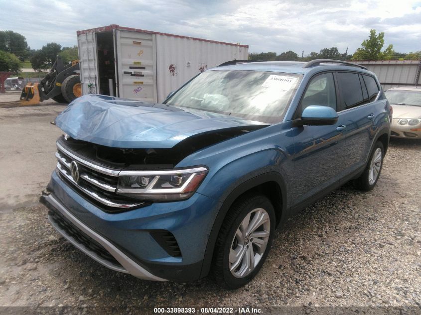 2021 VOLKSWAGEN ATLAS 3.6L V6 SE W/TECHNOLOGY VIN: 1V2KR2CA2MC531704