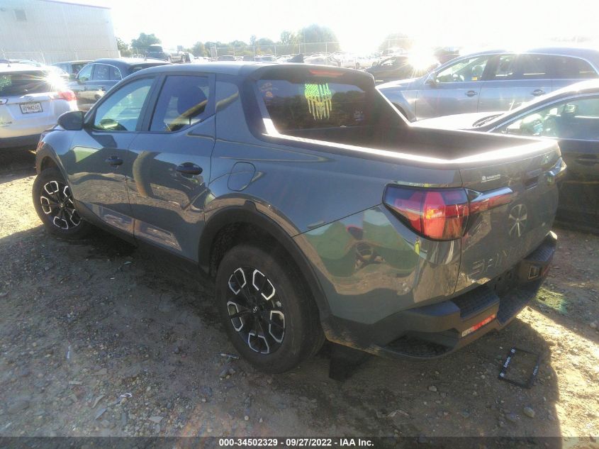 2022 HYUNDAI SANTA CRUZ SE VIN: 5NTJA4AE9NH014199