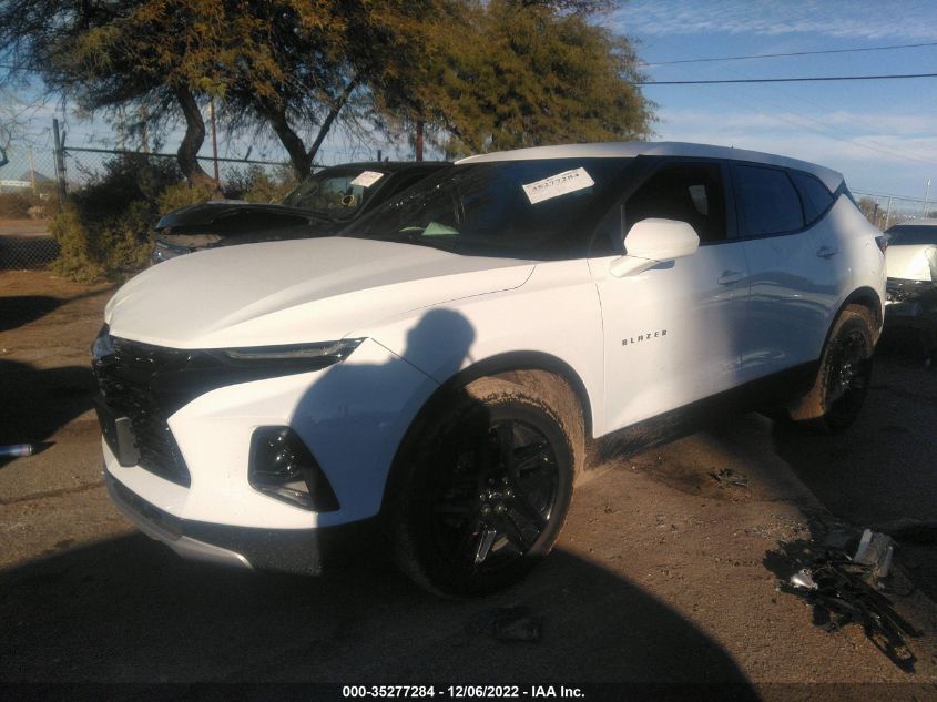 2022 CHEVROLET BLAZER LT VIN: 3GNKBHR44NS132936