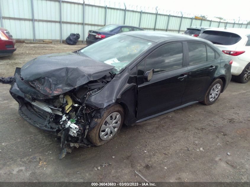 2022 TOYOTA COROLLA L VIN: 5YFDPMAEXNP272955