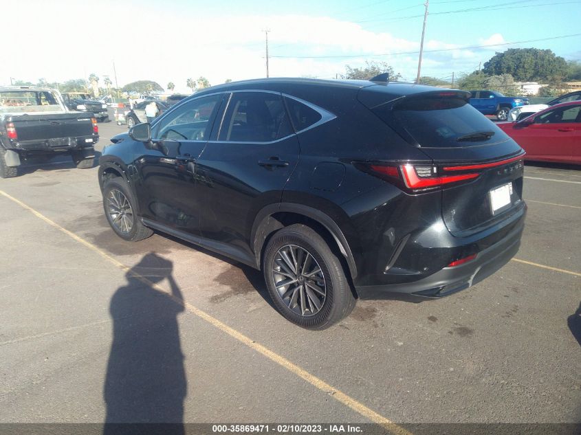 2023 LEXUS NX NX 250 VIN: JTJADCAZ1P5011400