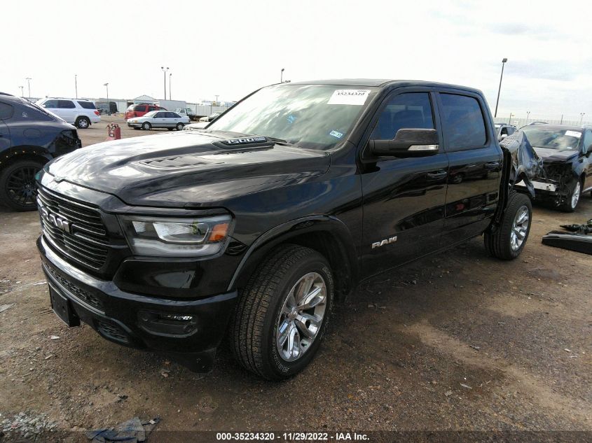 2022 RAM 1500 LARAMIE VIN: 1C6RREJTXNN274570