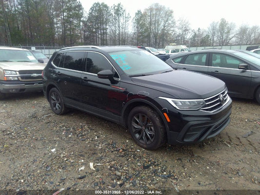 2022 VOLKSWAGEN TIGUAN SE VIN: 3VV3B7AX3NM115208