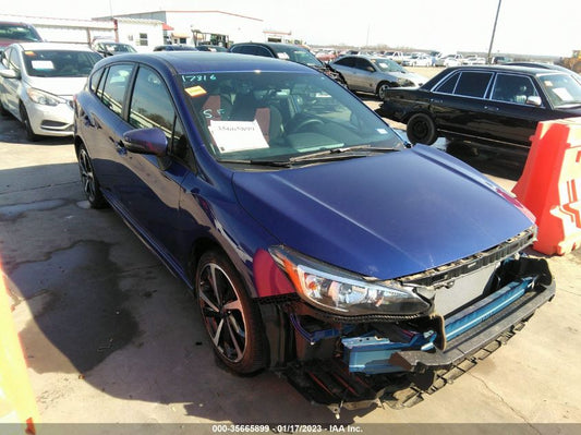 2022 SUBARU IMPREZA SPORT VIN: 4S3GTAM6XN3718803