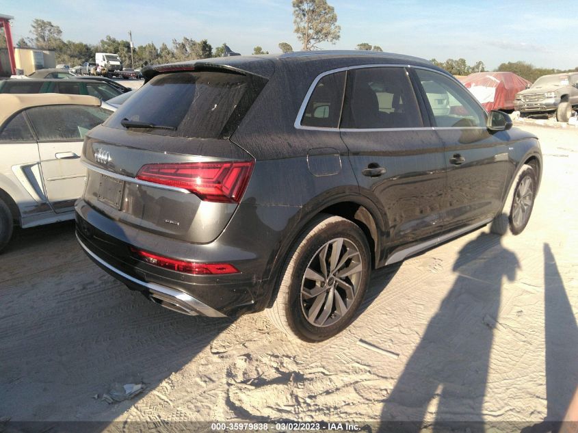 2022 AUDI Q5 S LINE PREMIUM PLUS VIN: WA1EAAFY9N2083603