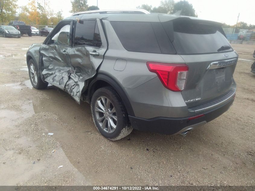 2020 FORD EXPLORER LIMITED VIN: 1FMSK8FHXLGA06989