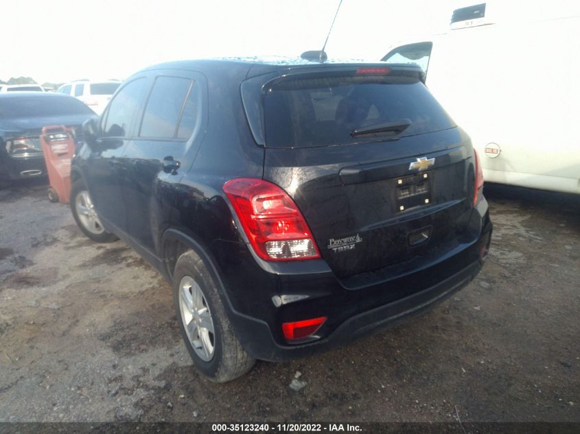 2021 CHEVROLET TRAX LS VIN: KL7CJKSB2MB308539