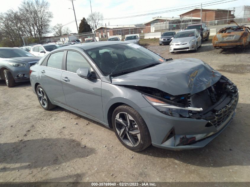 2022 HYUNDAI ELANTRA LIMITED VIN: KMHLP4AG6NU352006