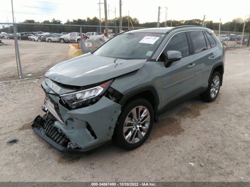 2021 TOYOTA RAV4 XLE PREMIUM VIN: 2T3C1RFV0MW175920