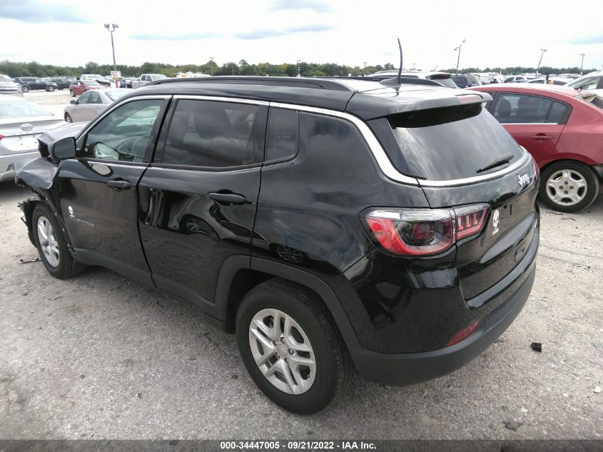 2021 JEEP COMPASS SPORT VIN: 3C4NJCAB9MT508531