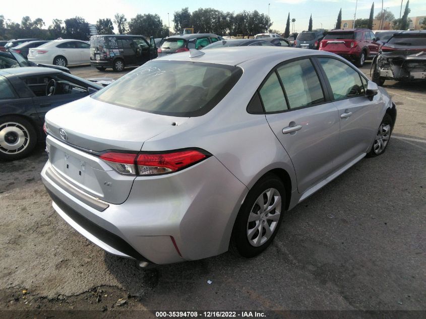 2022 TOYOTA COROLLA LE VIN: JTDEPMAE1N3030424
