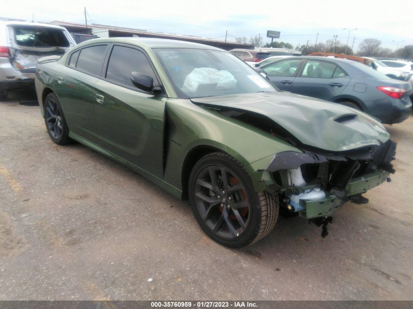 2022 DODGE CHARGER R/T VIN: 2C3CDXCT3NH204847