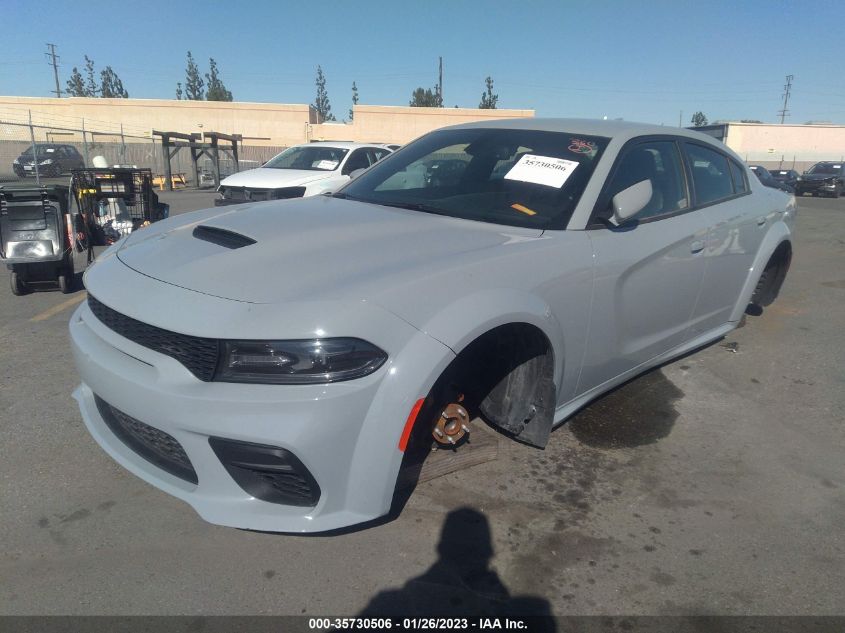 2021 DODGE CHARGER SCAT PACK WIDEBODY VIN: 2C3CDXGJ5MH648402
