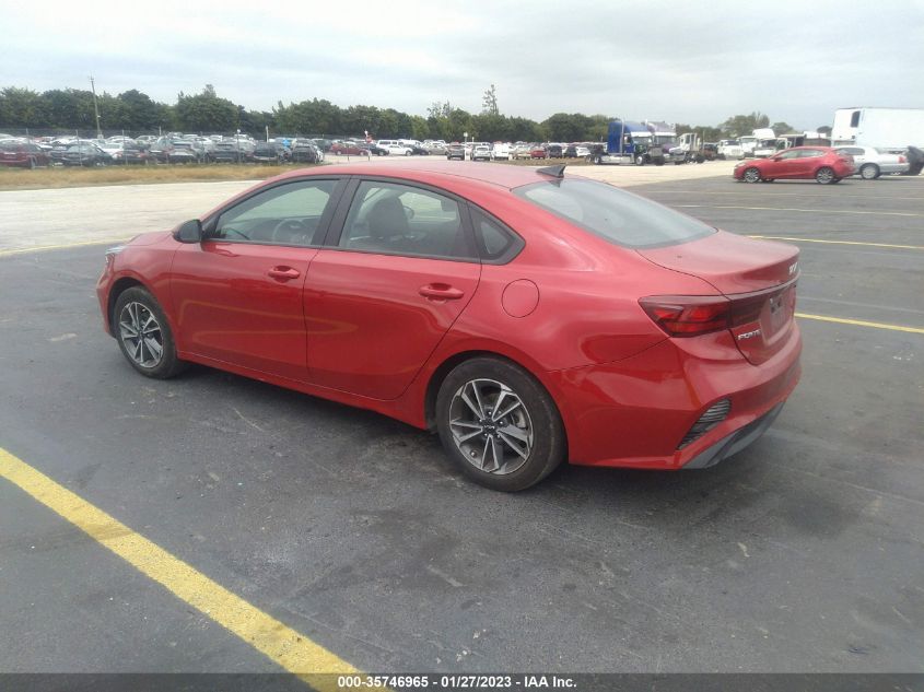 2022 KIA FORTE LXS VIN: 3KPF24AD2NE444122