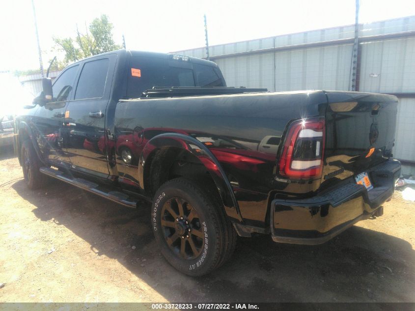 2021 RAM 2500 LARAMIE VIN: 3C6UR5FL2MG609802