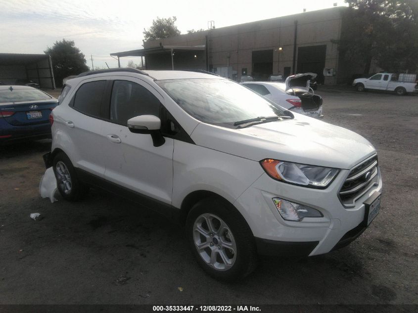 2020 FORD ECOSPORT SE VIN: MAJ3S2GEXLC366254