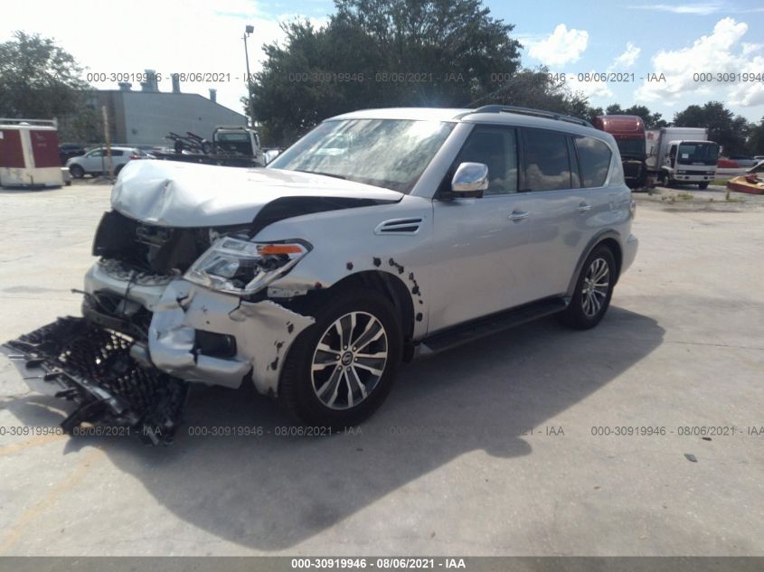 2020 NISSAN ARMADA SL VIN: JN8AY2NC6L9619895