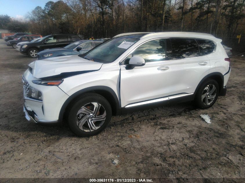 2022 HYUNDAI SANTA FE SEL VIN: 5NMS34AJ4NH428868