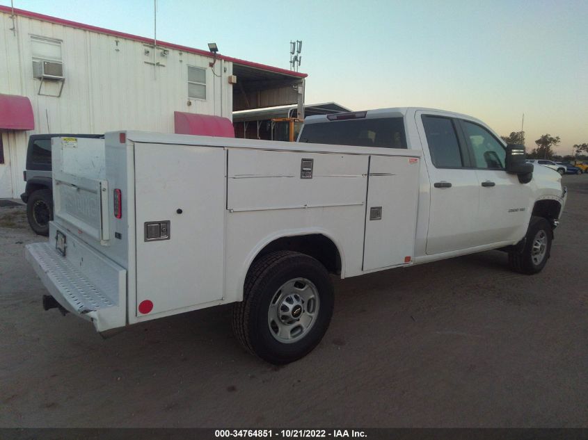 2021 CHEVROLET SILVERADO 2500HD WORK TRUCK VIN: 1GB2YLE72MF192263