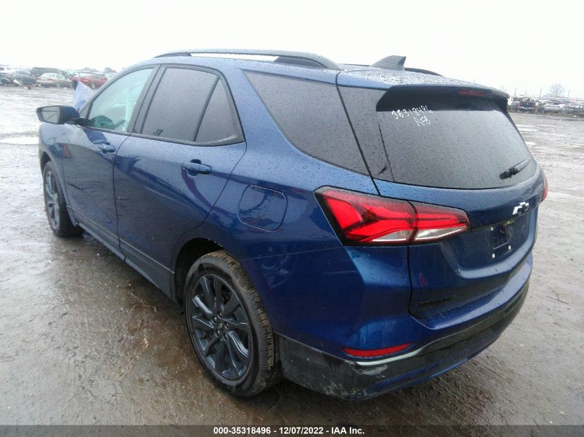 2022 CHEVROLET EQUINOX RS VIN: 3GNAXMEV7NS209044