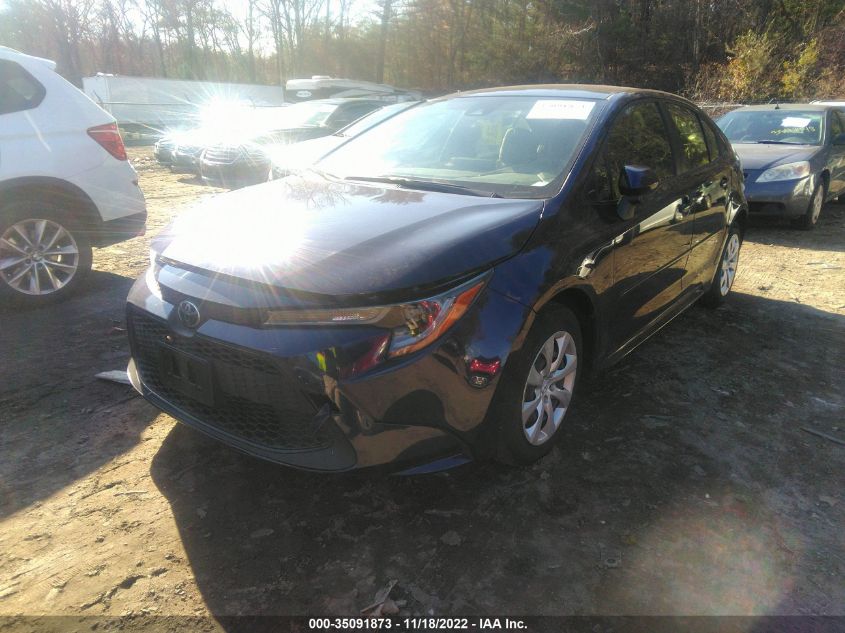 2021 TOYOTA COROLLA LE VIN: JTDEPMAEXMJ180364