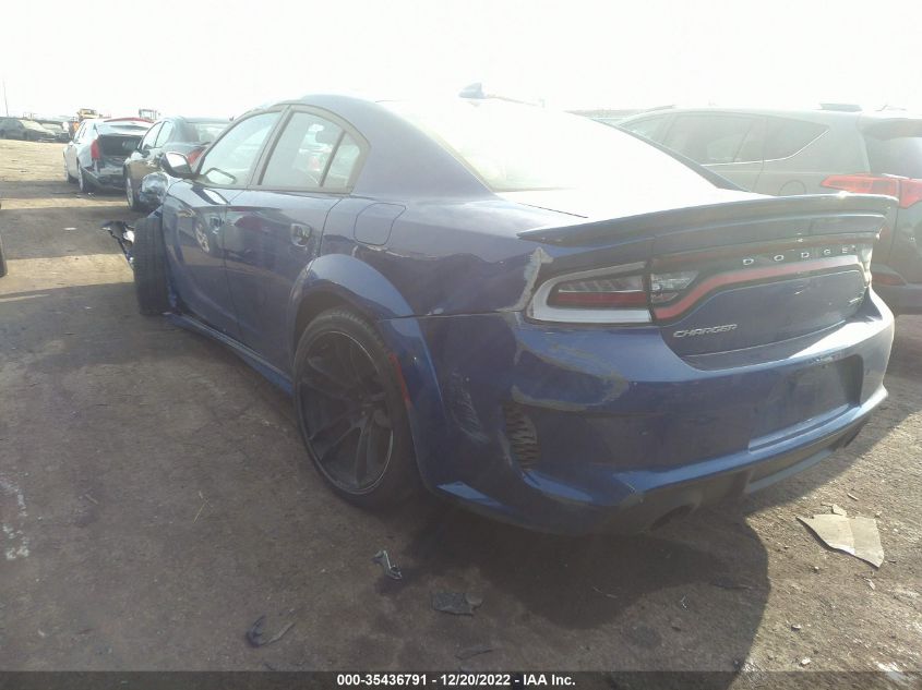 2022 DODGE CHARGER SRT HELLCAT WIDEBODY VIN: 2C3CDXL95NH148138