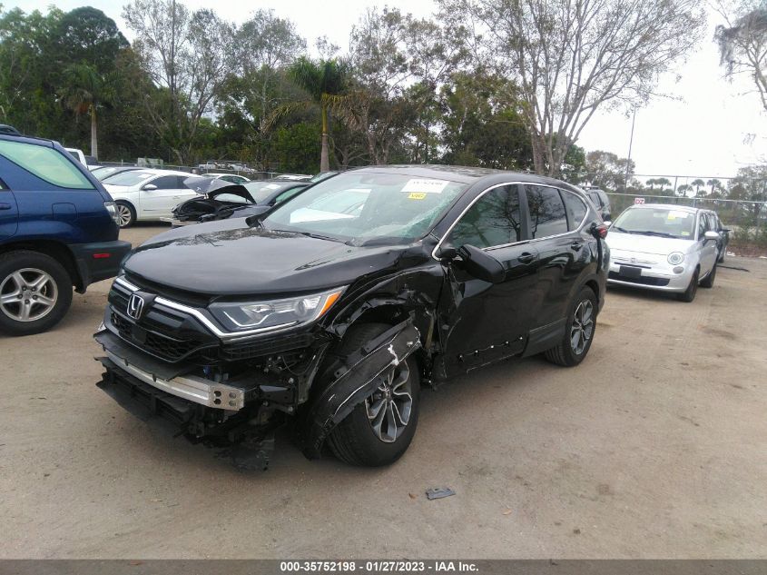 2022 HONDA CR-V EX-L VIN: 7FARW1H82NE002125