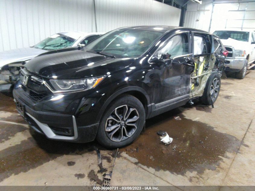 2022 HONDA CR-V EX-L VIN: 2HKRW2H8XNH615337