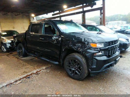 2021 CHEVROLET SILVERADO 1500 CUSTOM VIN: 1GCPYBEK3MZ191069