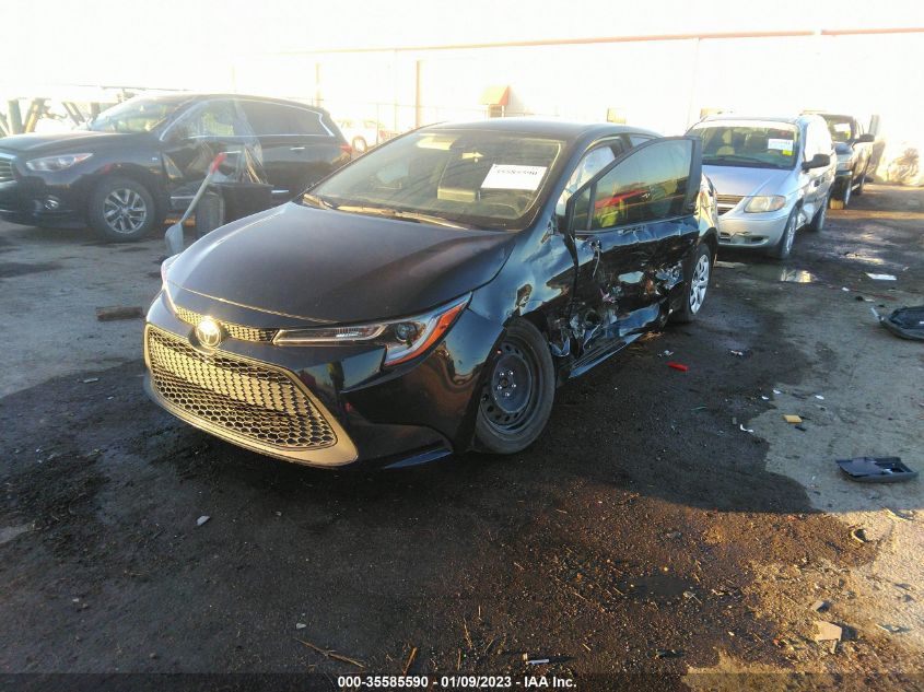 2021 TOYOTA COROLLA LE VIN: JTDEPMAE0MJ144733