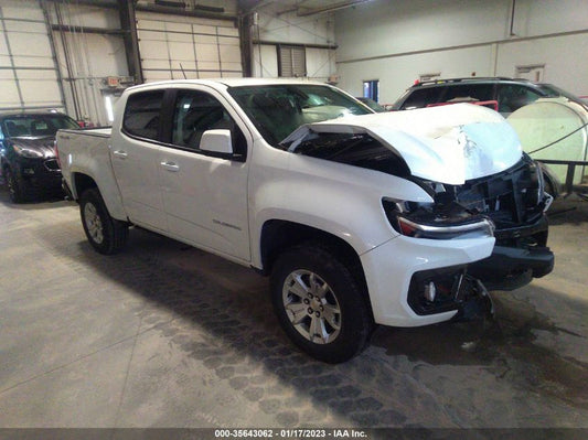 2022 CHEVROLET COLORADO 4WD LT VIN: 1GCGTCEN1N1227047