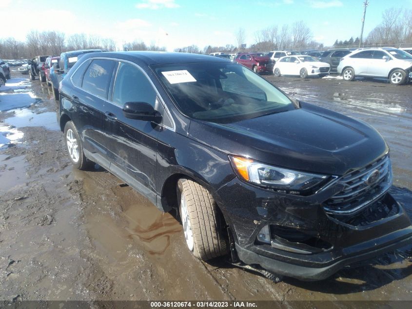 2022 FORD EDGE SEL VIN: 2FMPK4J92NBA00337