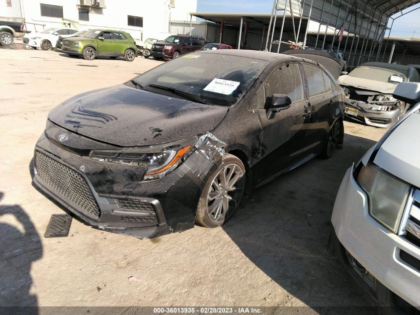 2022 TOYOTA COROLLA SE/SE NIGHTSHADE/APEX SE VIN: JTDS4MCE3NJ091391