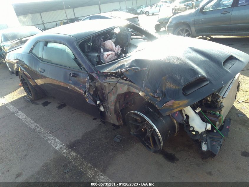 2021 DODGE CHALLENGER SRT HELLCAT REDEYE VIN: 2C3CDZL97MH618289