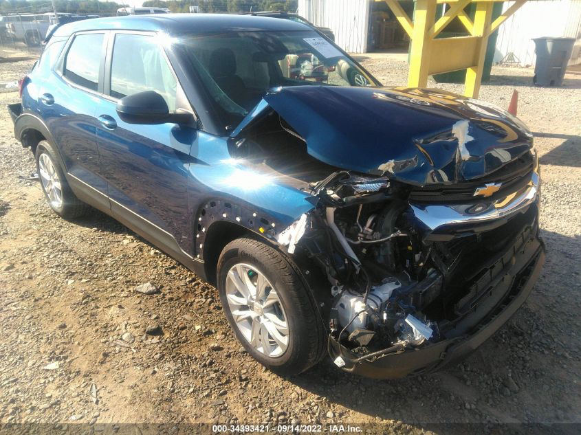2021 CHEVROLET TRAILBLAZER LS VIN: KL79MMS29MB026315
