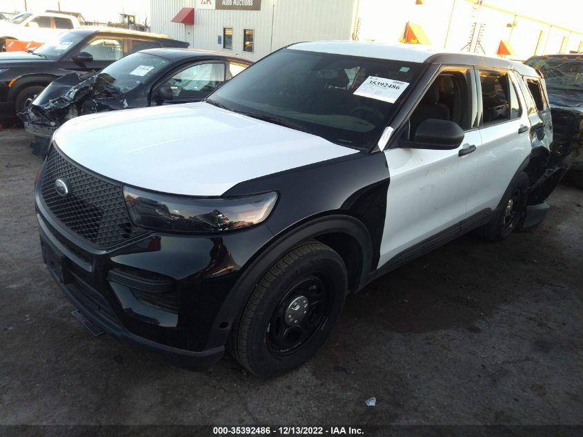2021 FORD POLICE INTERCEPTOR VIN: 1FM5K8AB2MGB18414