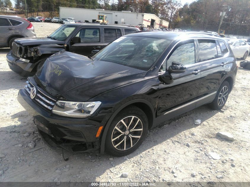 2021 VOLKSWAGEN TIGUAN SE VIN: 3VV3B7AX8MM045154