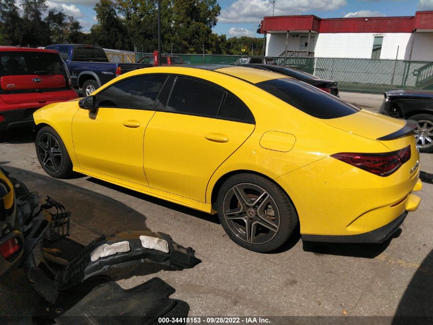 2020 MERCEDES-BENZ CLA CLA 250 VIN: W1K5J4HB3LN087356