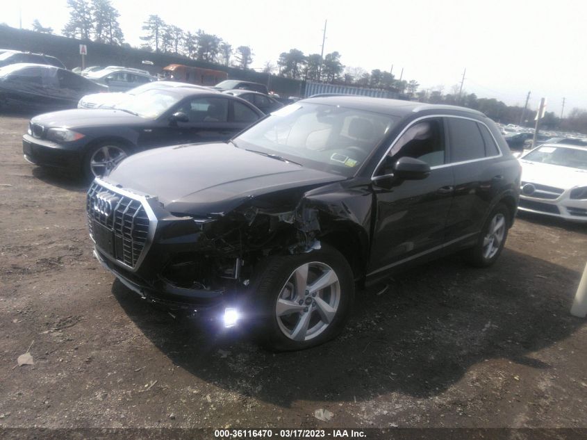 2022 AUDI Q3 PREMIUM VIN: WA1AUCF3XN1138989