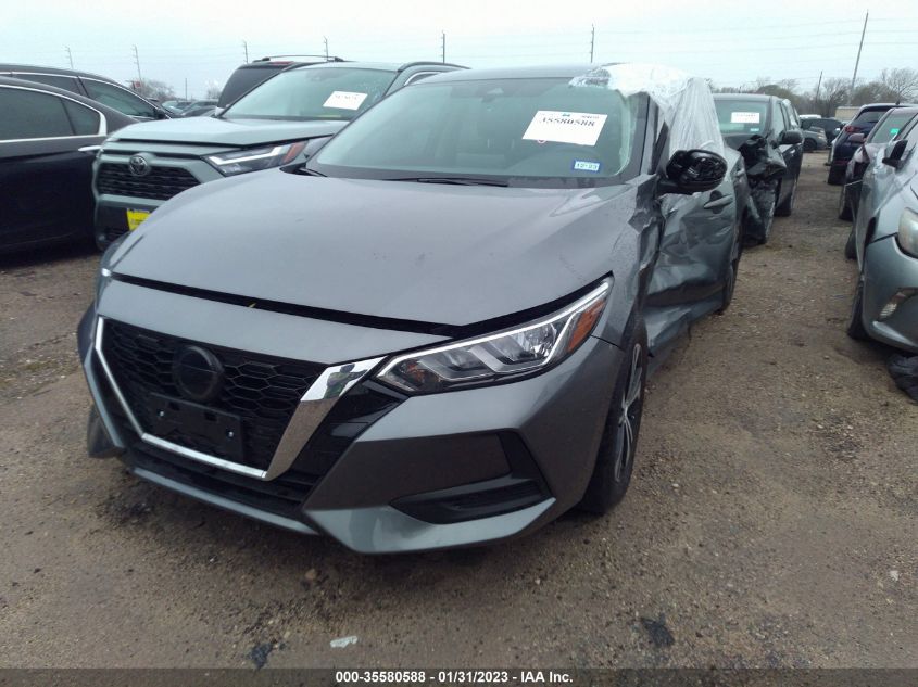 2022 NISSAN SENTRA SV VIN: 3N1AB8CVXNY211730