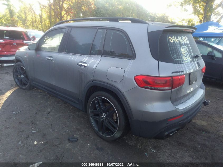 2021 MERCEDES-BENZ GLB AMG GLB 35 VIN: W1N4M5BB5MW079503