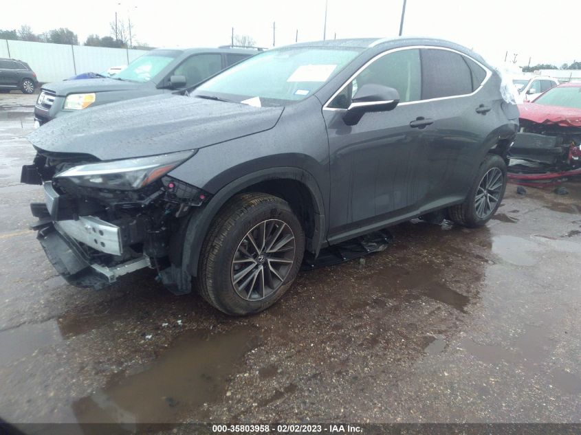 2022 LEXUS NX NX 350 PREMIUM VIN: JTJGGCEZ3N2002854