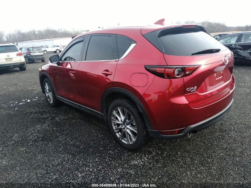 2021 MAZDA CX-5 GRAND TOURING VIN: JM3KFBDM1M1493131