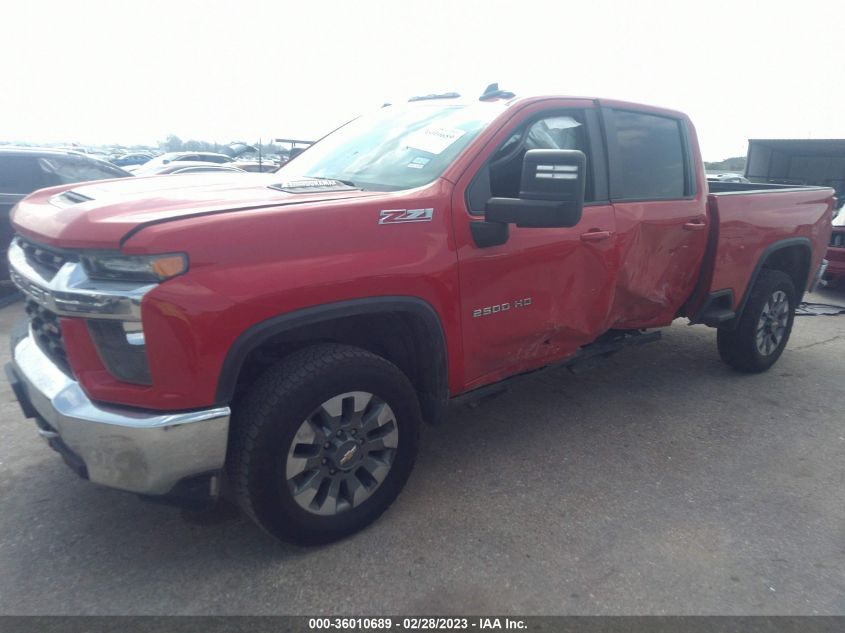 2022 CHEVROLET SILVERADO 2500HD LT VIN: 1GC1YNEY8NF155523
