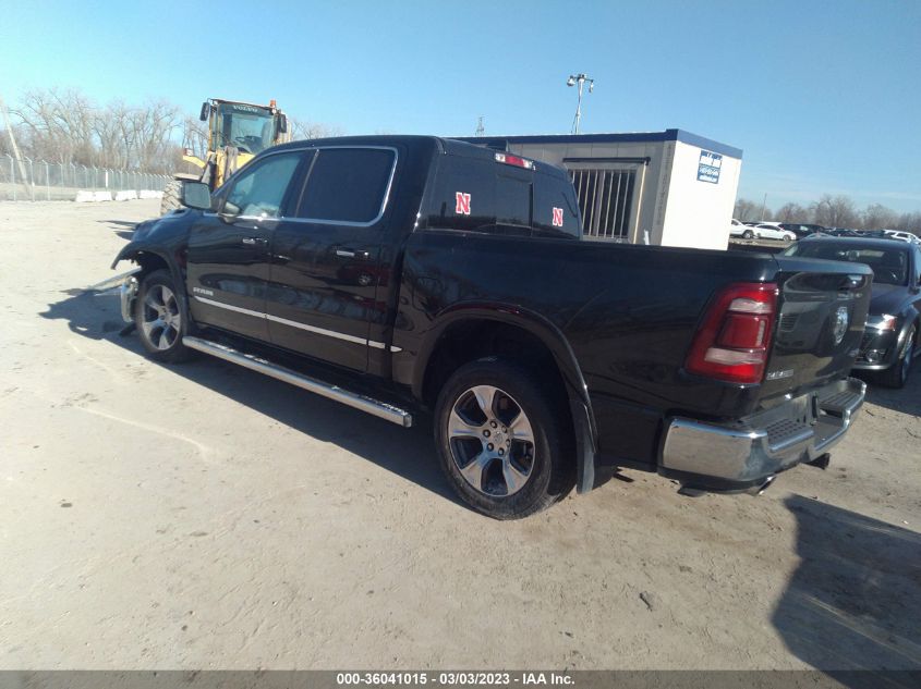 2022 RAM 1500 LARAMIE VIN: 1C6SRFJT6NN333699