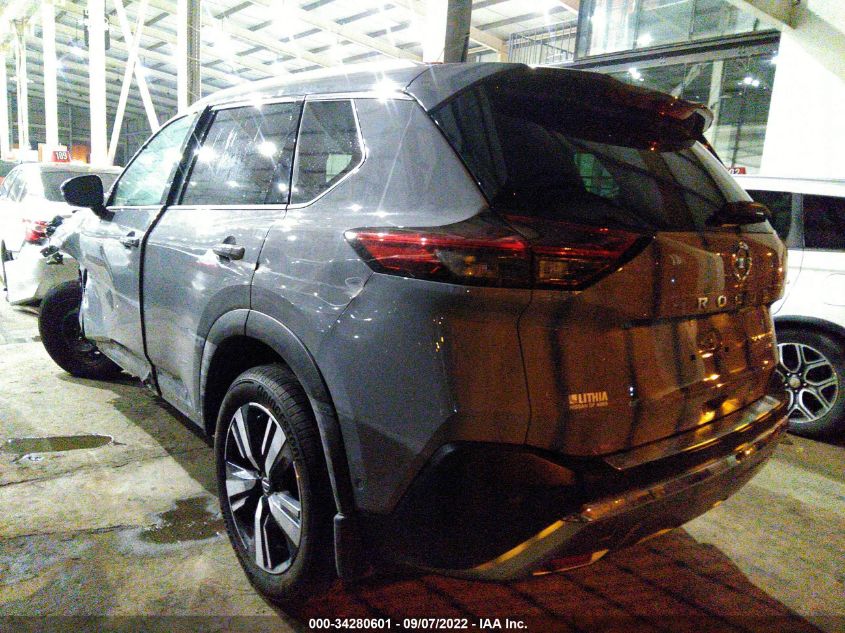 2021 NISSAN ROGUE PLATINUM VIN: 008AT3DD9MW321150